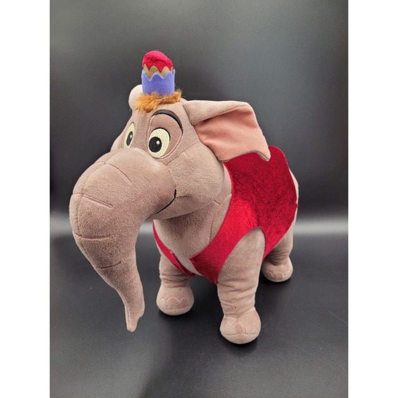 Disney Abu As Elephant Plush Stuffed Animal Aladdin Jasmine Iago - Picture 1 of 10
